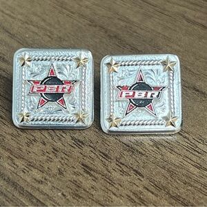 Montana Silversmiths PBR RODEO BULL RIDING Earrings